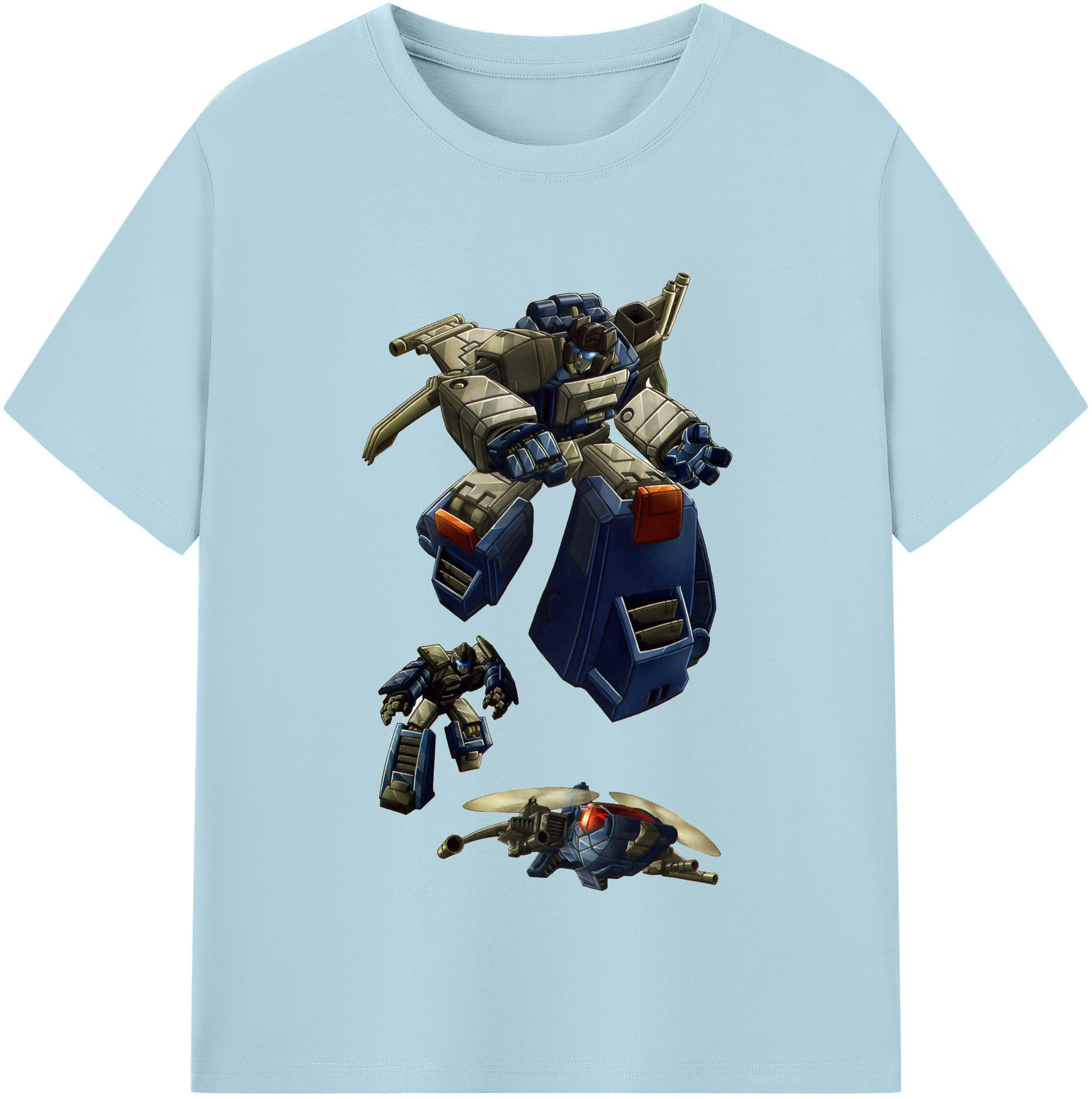 （画像用）  綿100％半袖Tシャツ（フロントプリント）